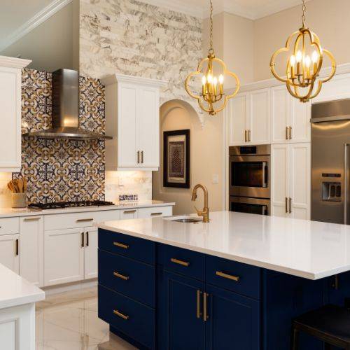 Luxury White Kitchen Design